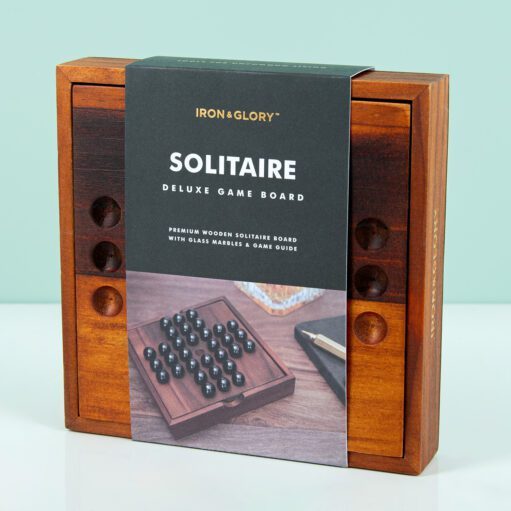 Holz Solitaire Spiel