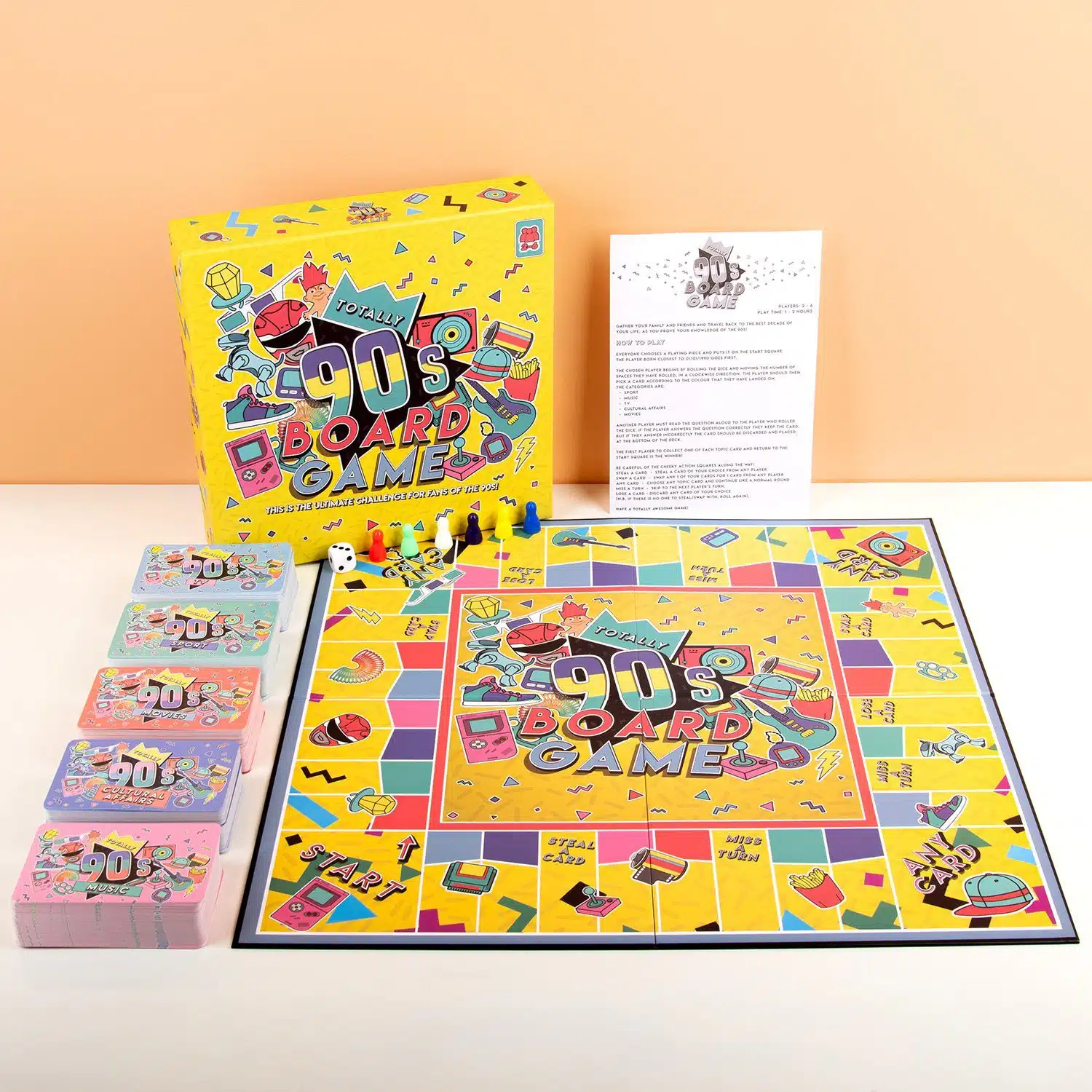 Totally 90s Brettspiel