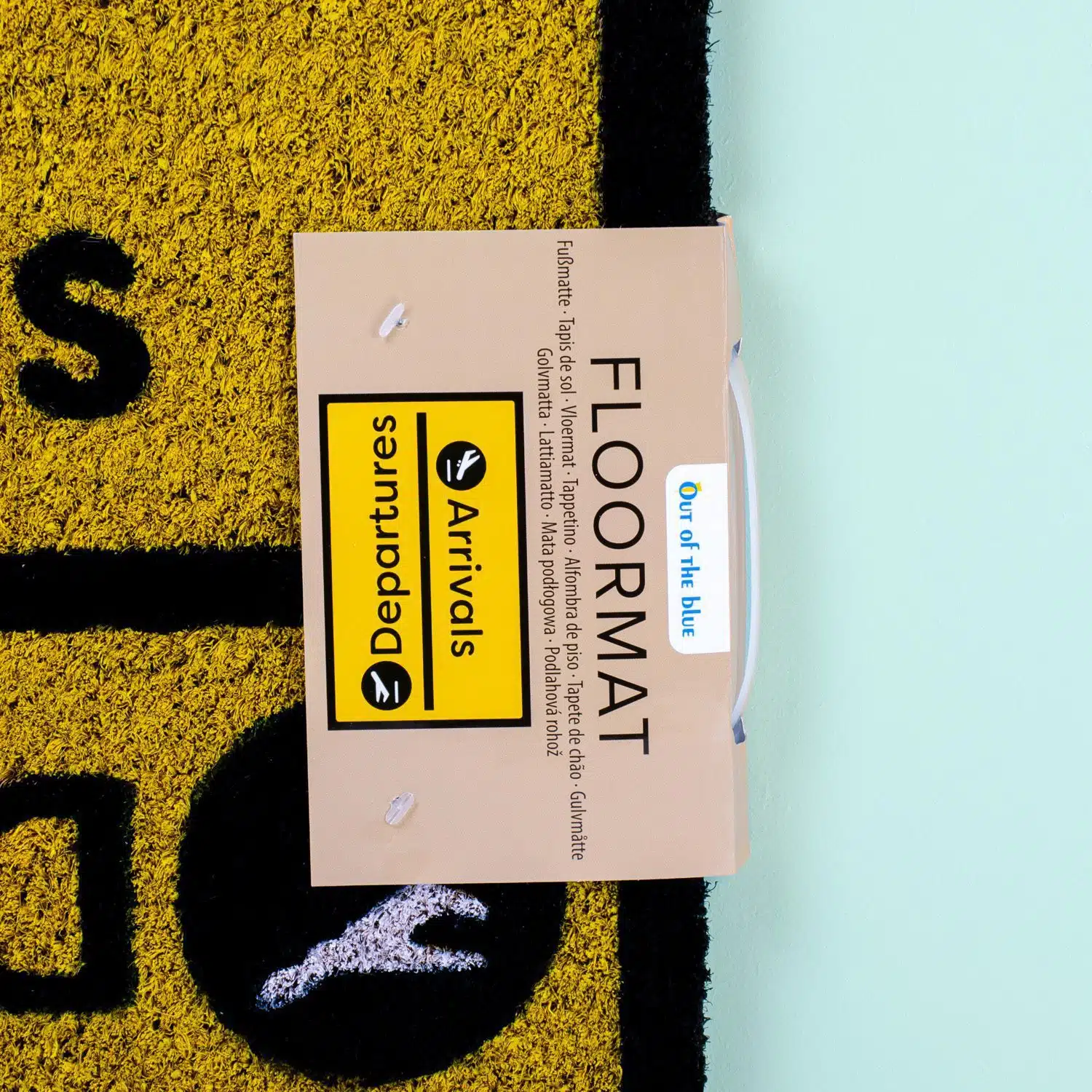 Arrivals Departures Fußmatte