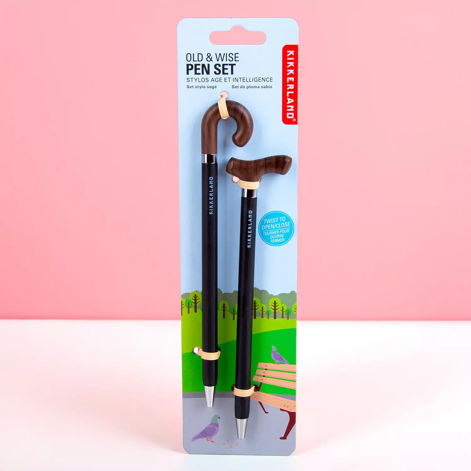 Spazierstock-Stifte (Set von 2)