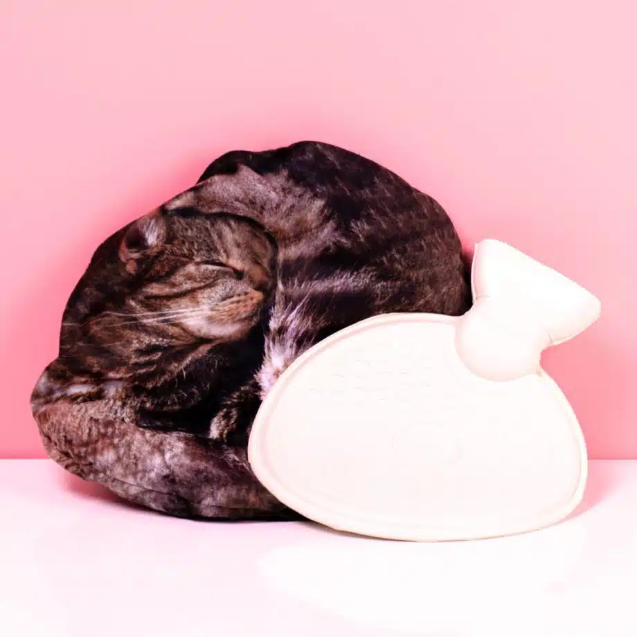 Realistische Katzen-Wärmflasche