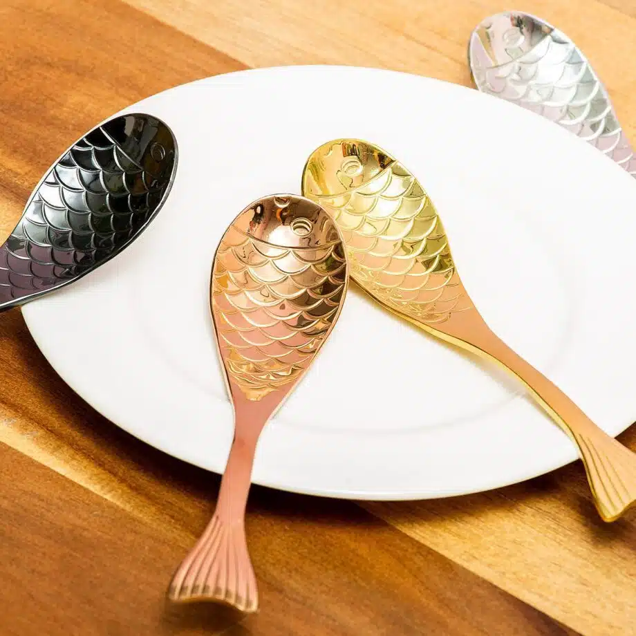 Ozean-Löffel (Set aus 4)