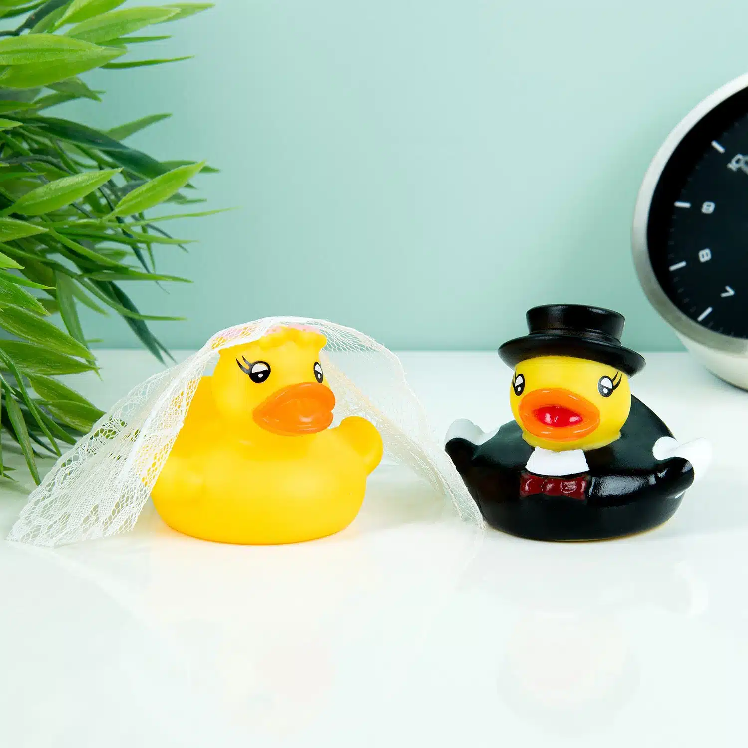 Braut und Bräutigam Badeenten (Set von 2)