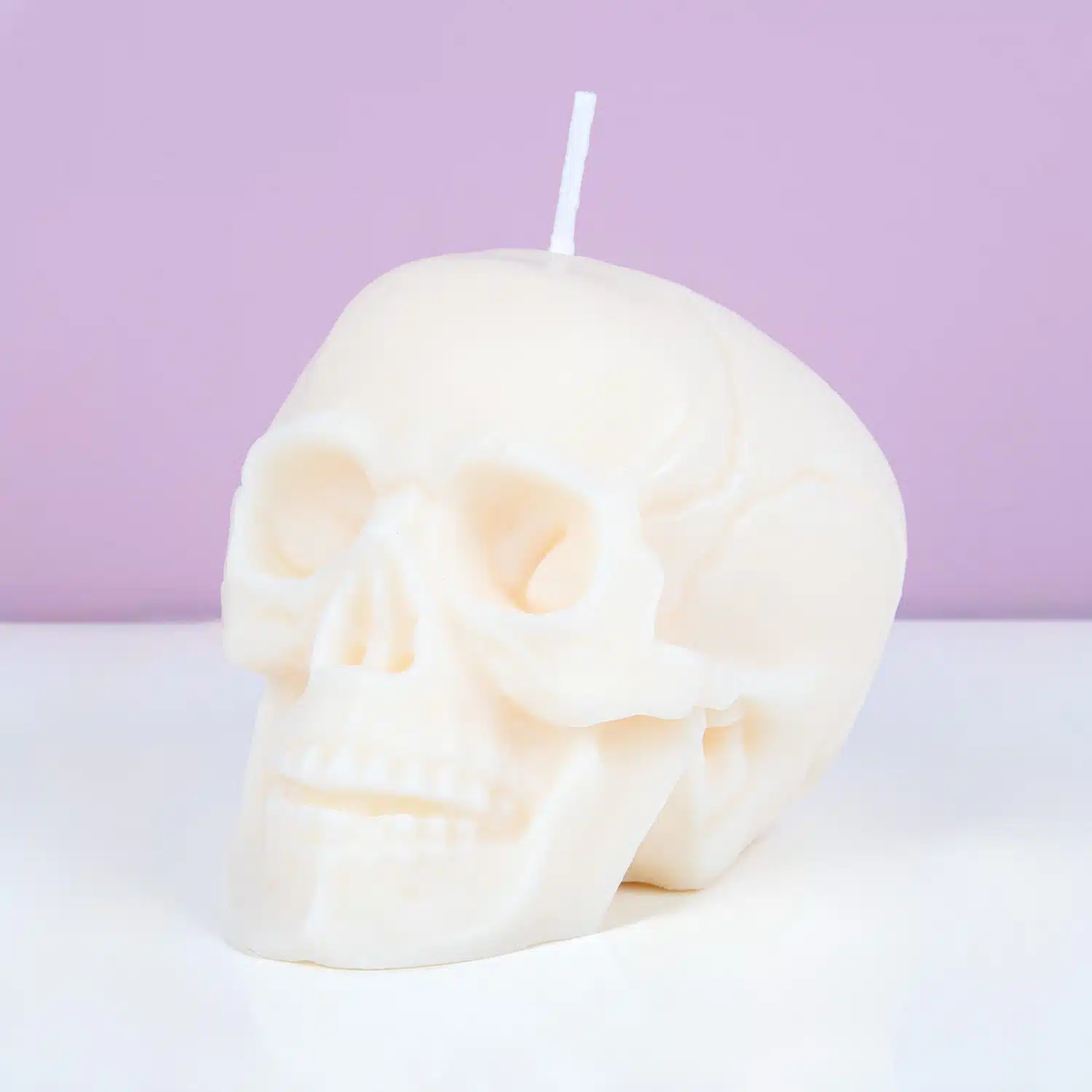 Schädelkerzen (Set von 3)