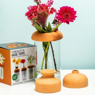 Terrakotta-Vasenkragen (Set aus 3)