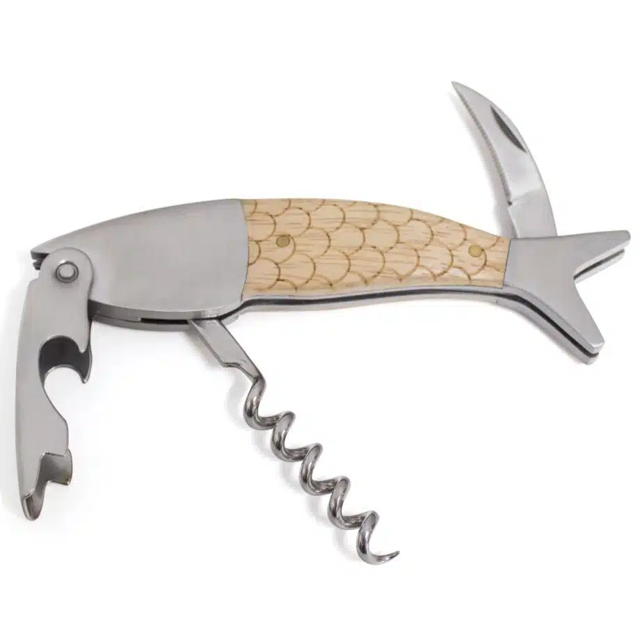 Lachs Korkenzieher in Geschenkbox