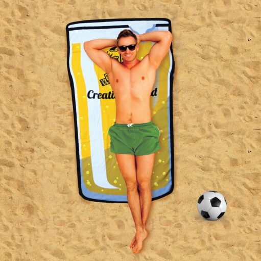 Bier Badetuch