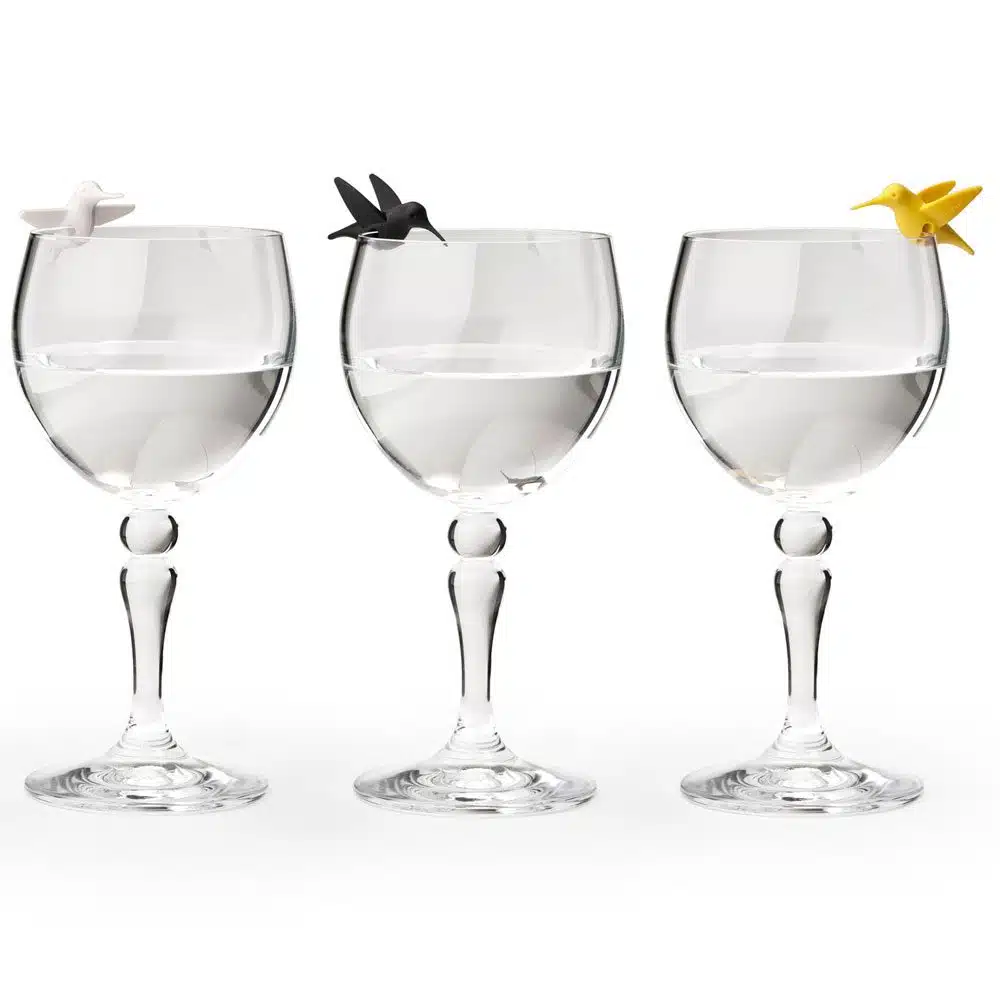 Kolibri Glasmarkierer (Set von 6)