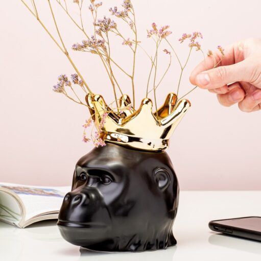 Gorilla-Vase