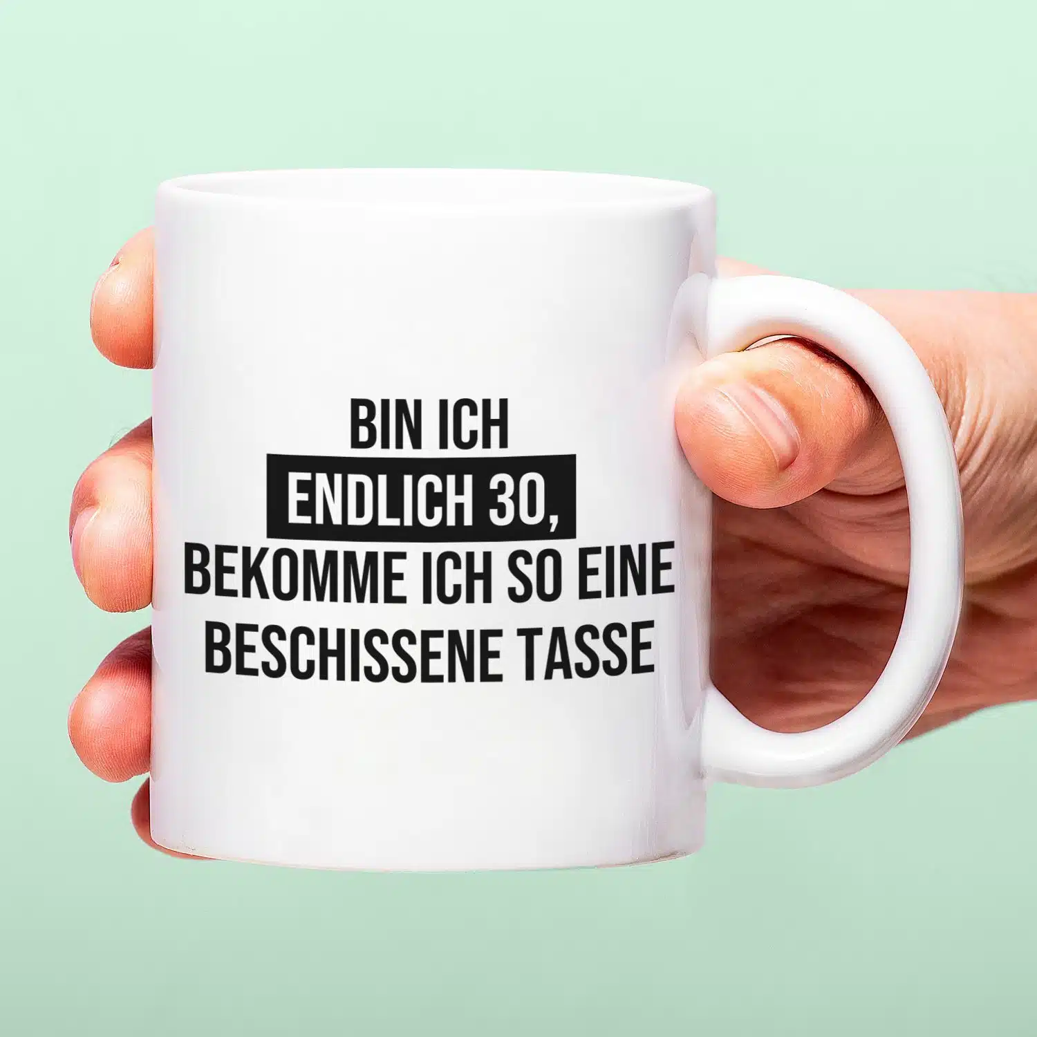 Tasse Endlich ist mein Geburtstag