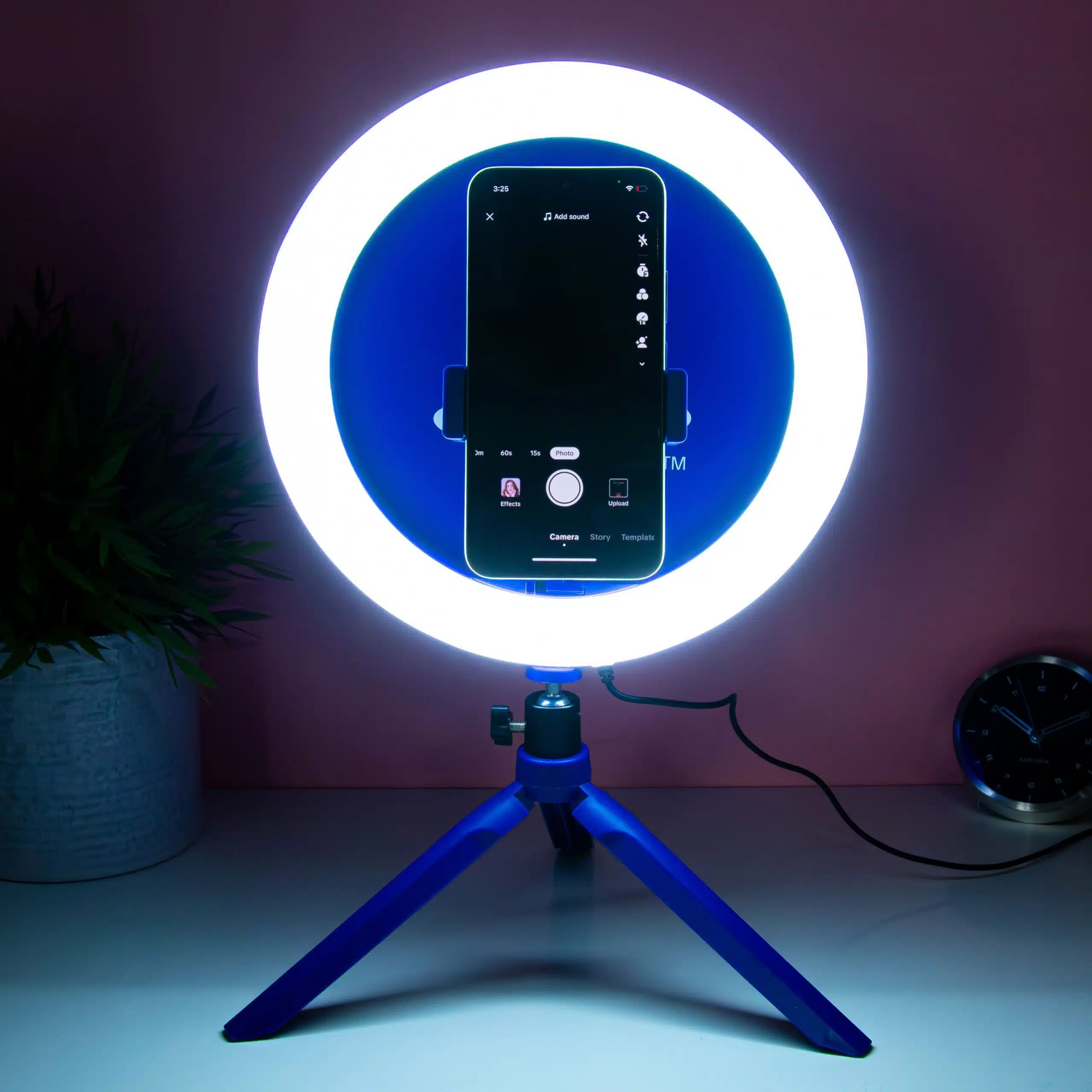 PlayStation Selfie Streaming Ringlicht