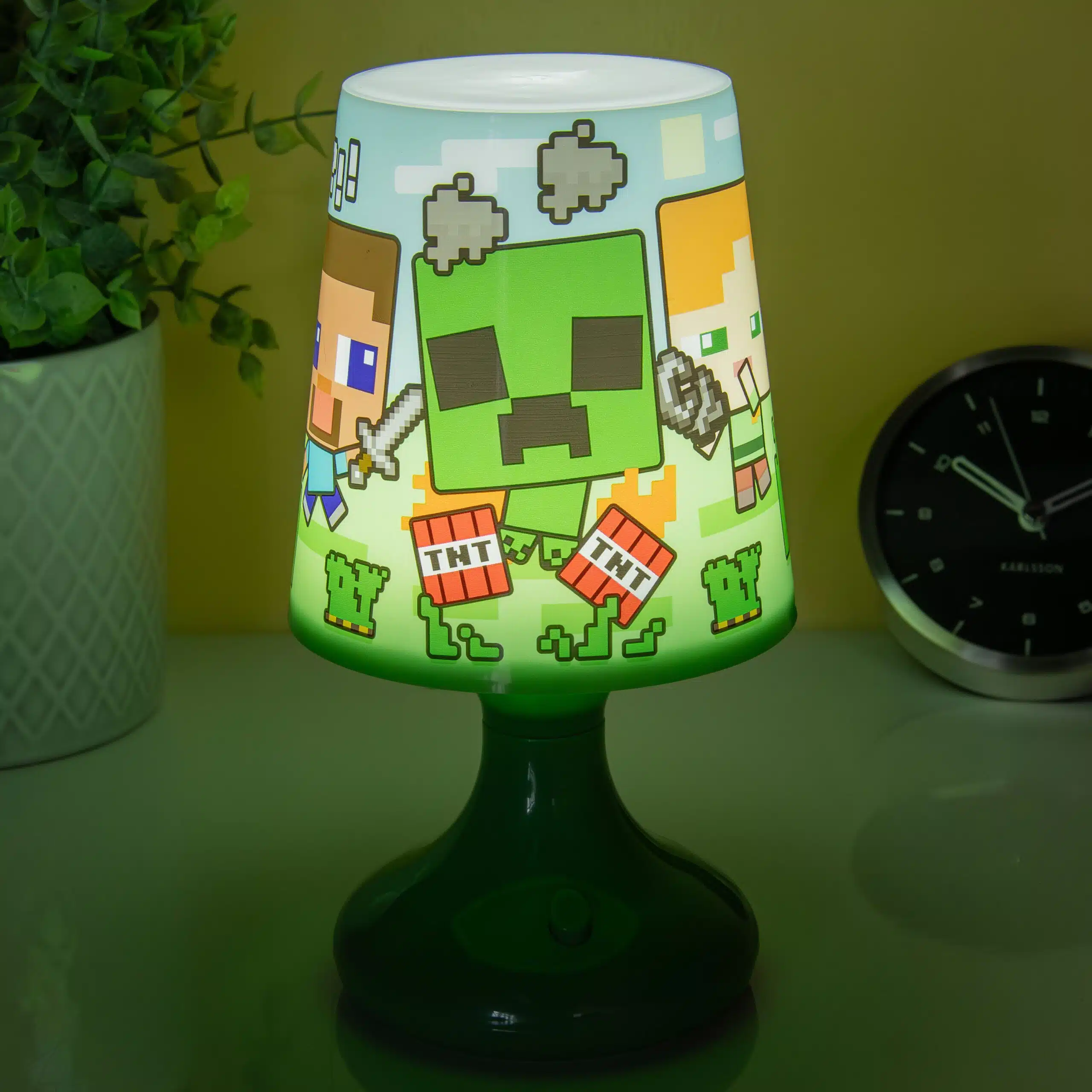 Minecraft USB Nachttischlampe