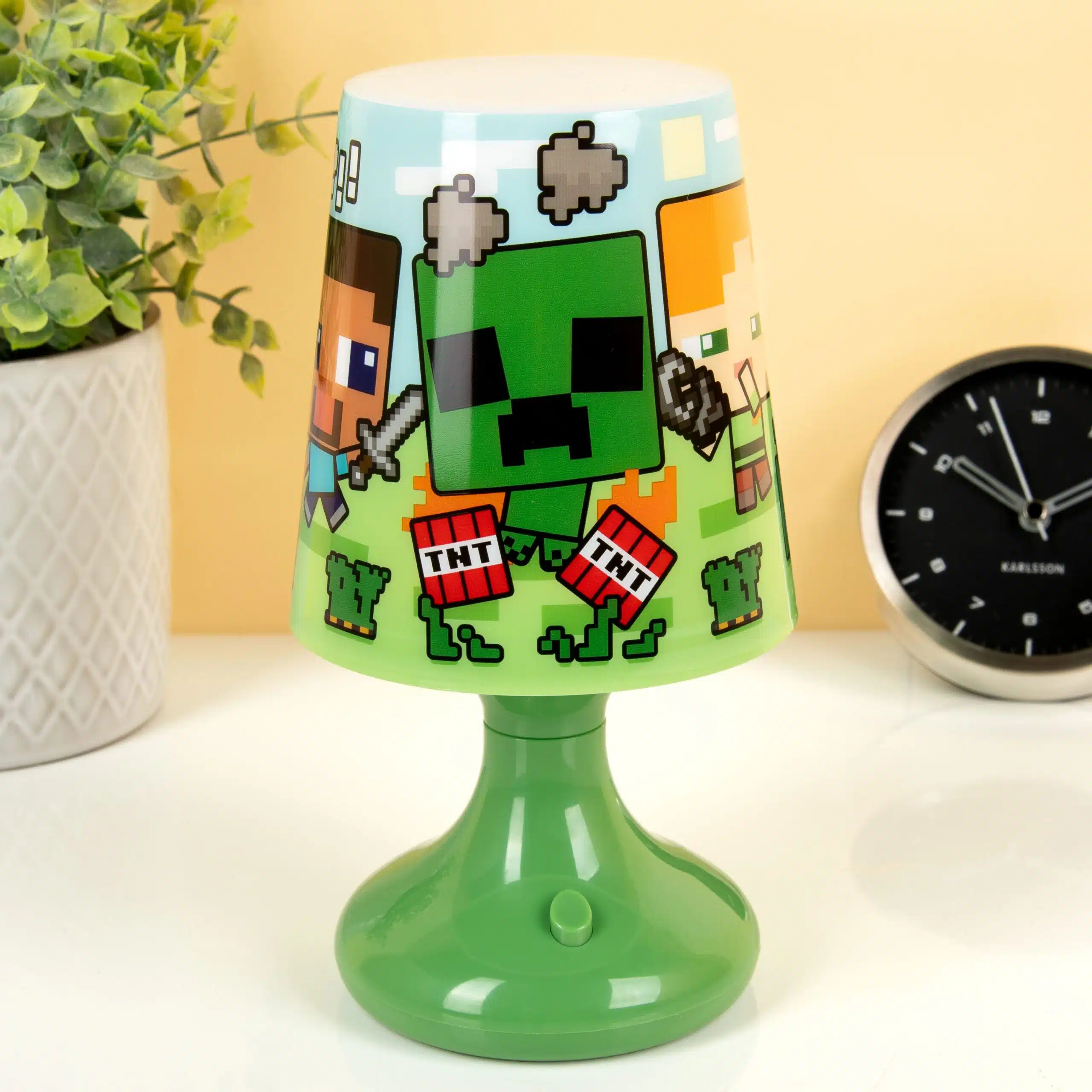 Minecraft USB Nachttischlampe