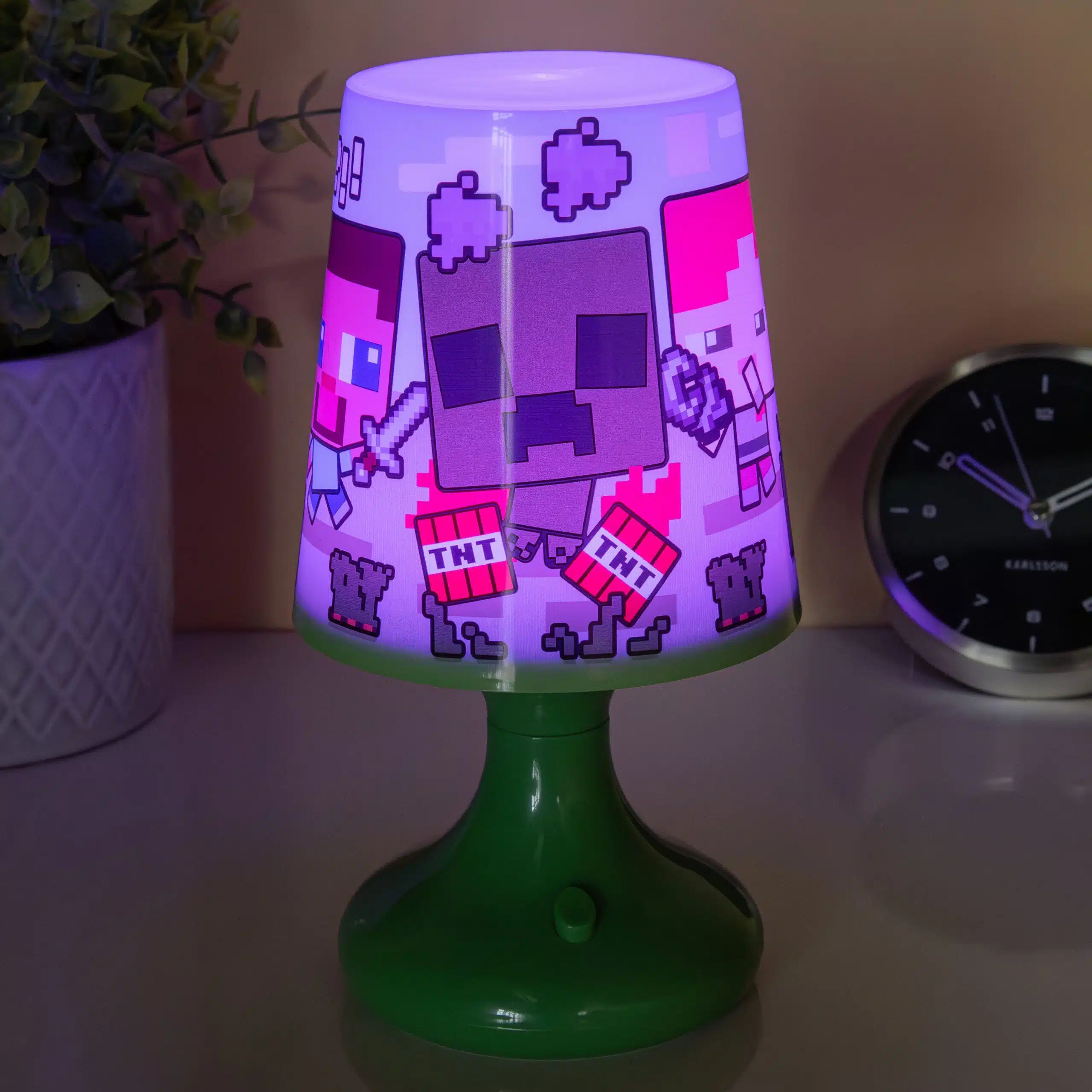 Minecraft USB Nachttischlampe