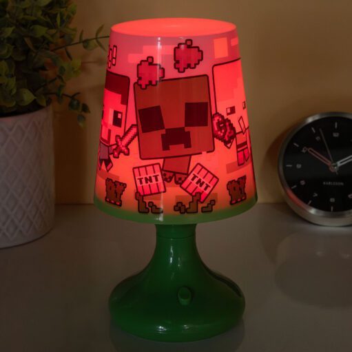 Minecraft USB Nachttischlampe