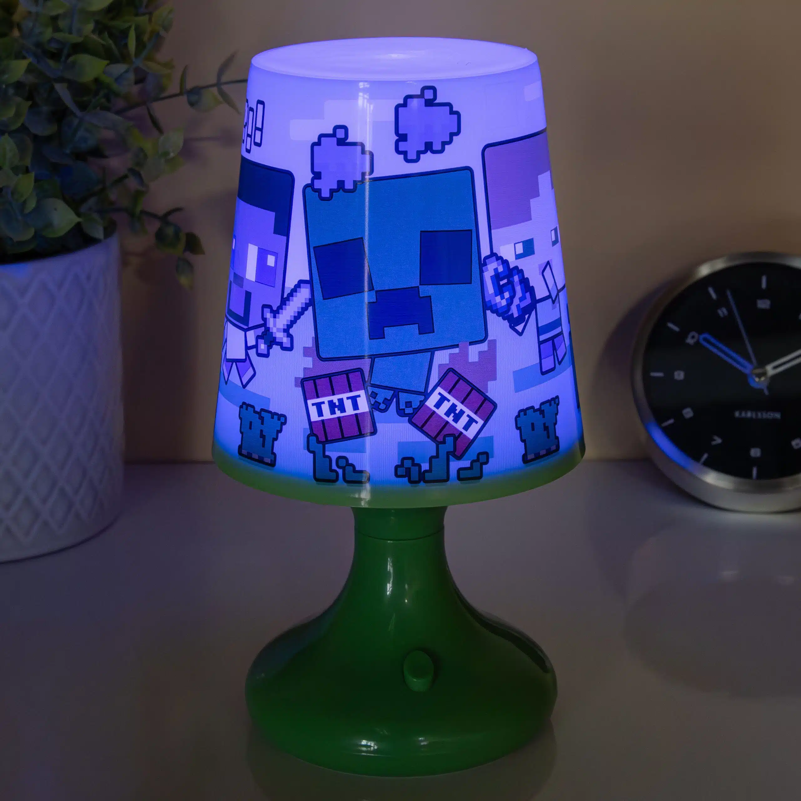 Minecraft USB Nachttischlampe