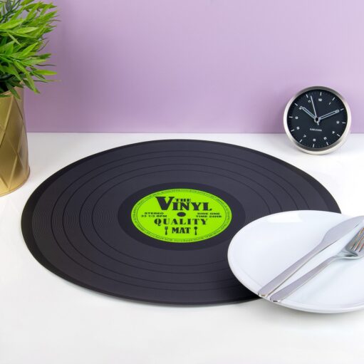 Schallplatten-Platzset (ein Stück)