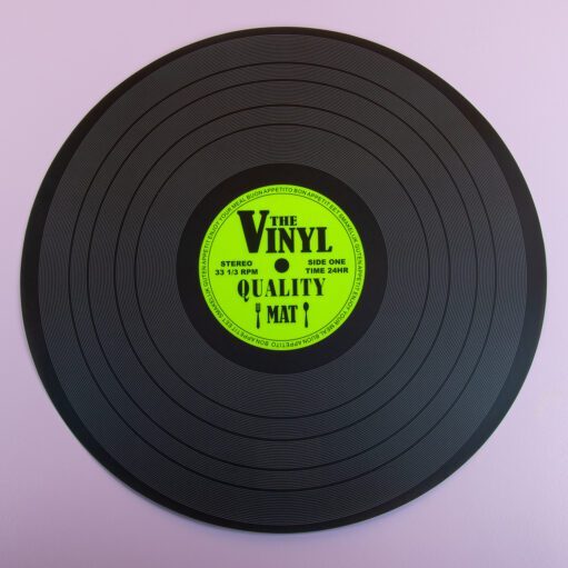 Schallplatten-Platzset (ein Stück)