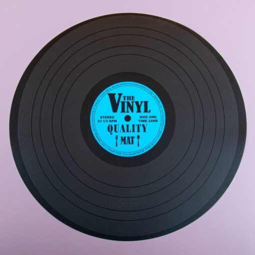 Schallplatten-Platzset (ein Stück)