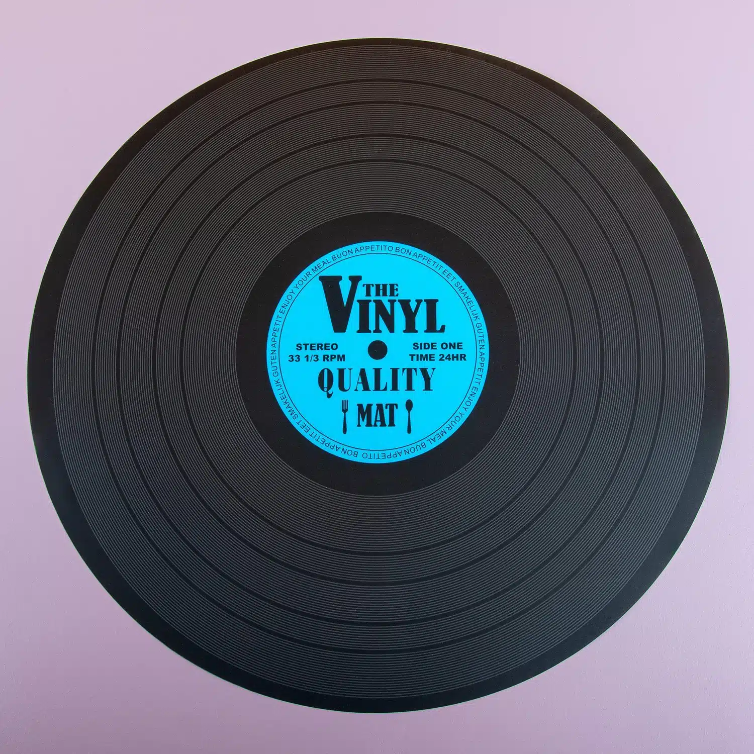 Schallplatten-Platzset (ein Stück)