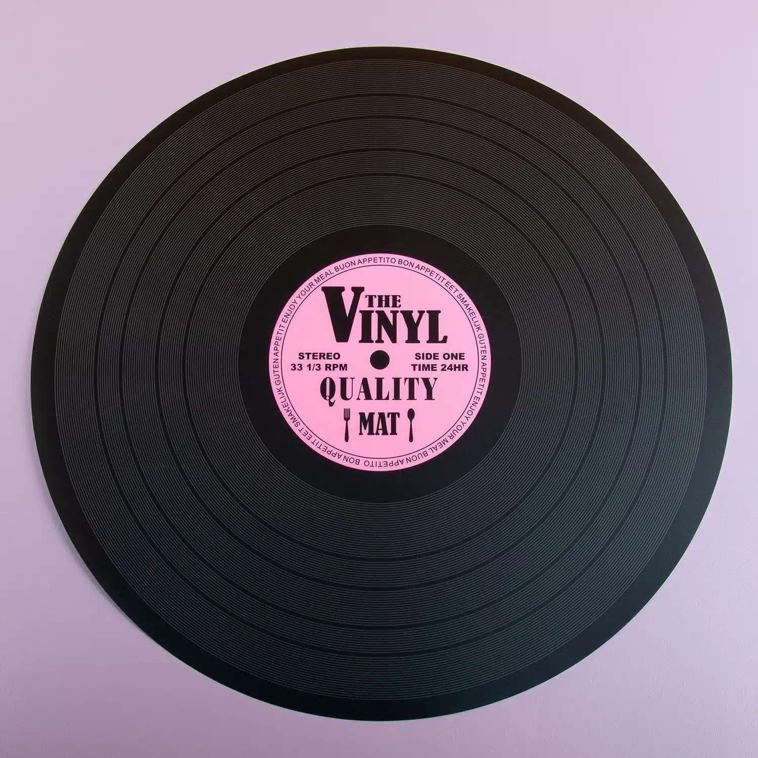 Schallplatten-Platzset (ein Stück)