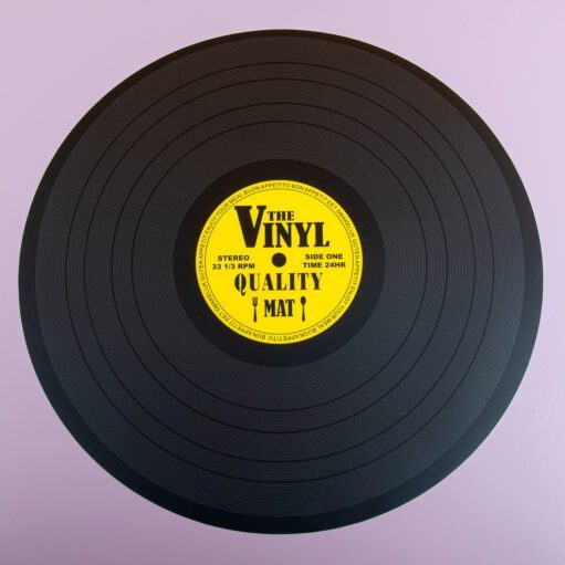 Schallplatten-Platzset (ein Stück)