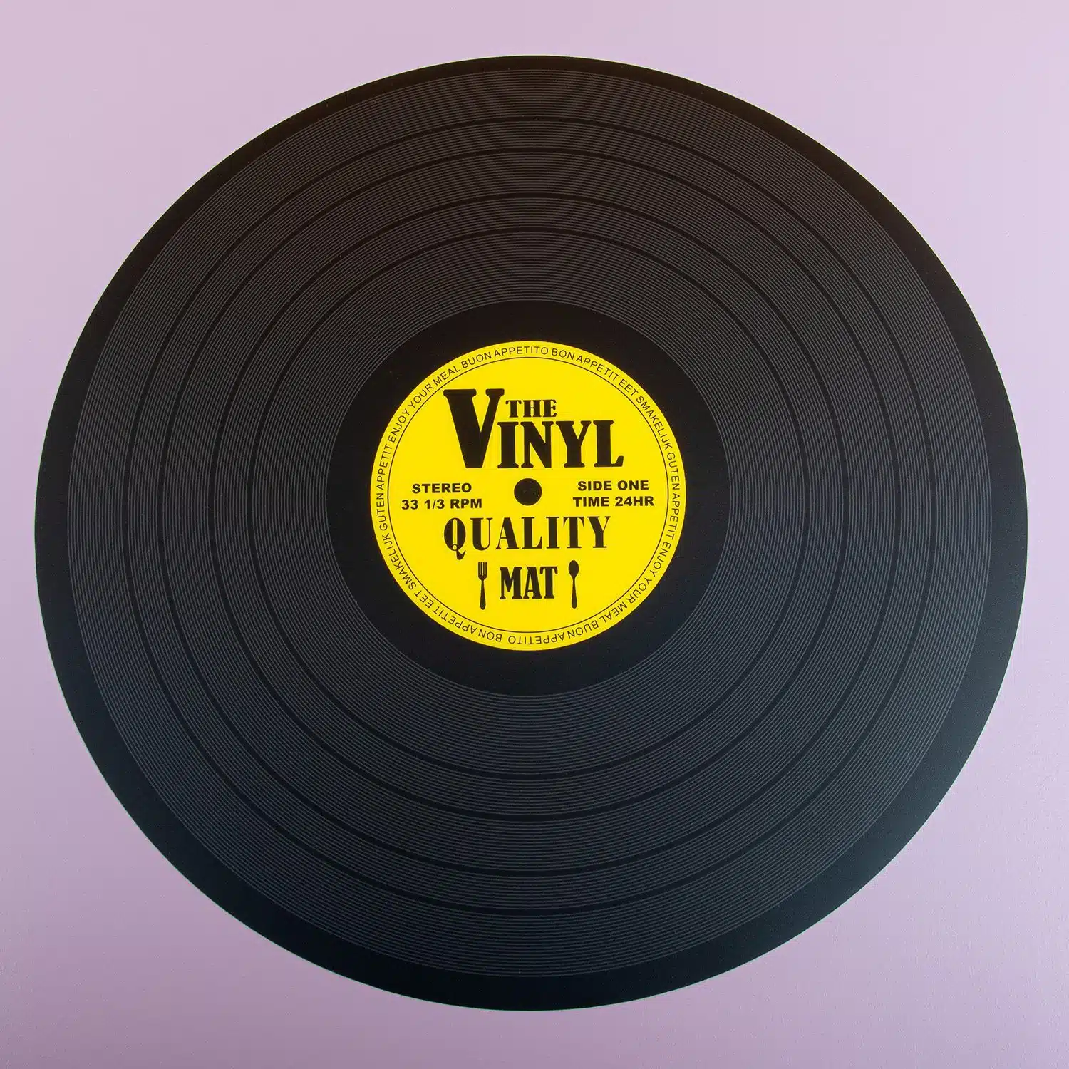 Schallplatten-Platzset (ein Stück)