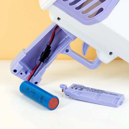 Bazooka Seifenblasenpistole mit LED-Beleuchtung