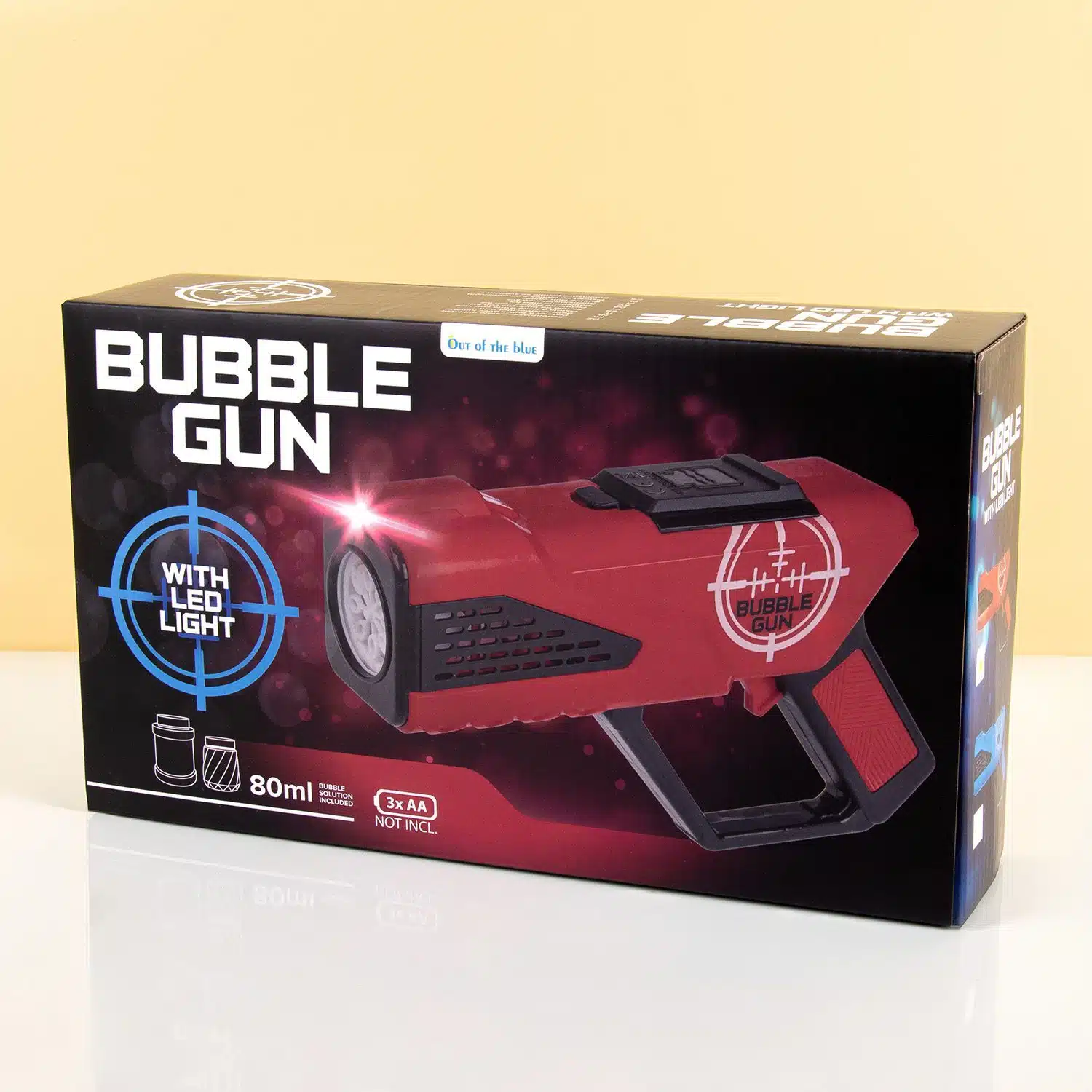 Seifenblasenpistole mit LED-Beleuchtung