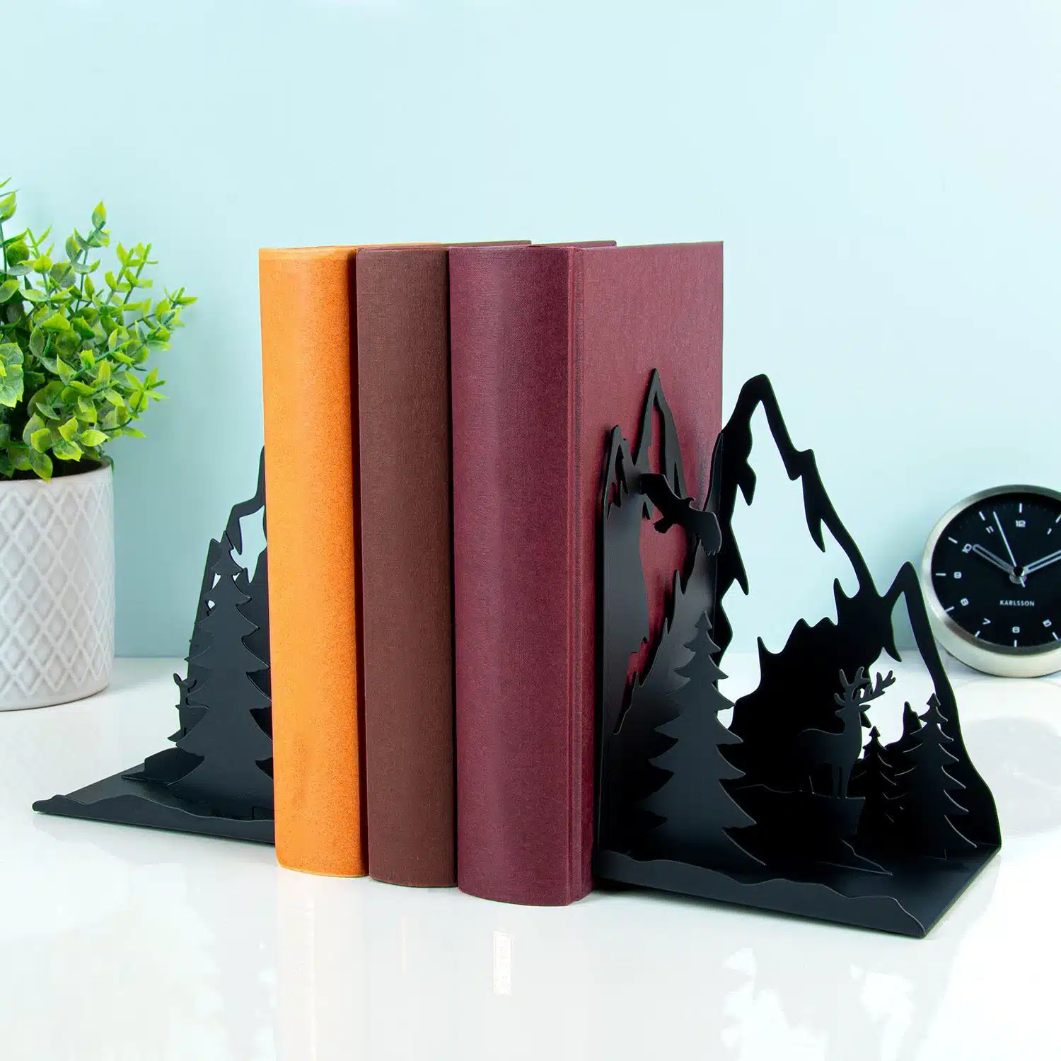 Berge-Buchstütze (Set von 2)