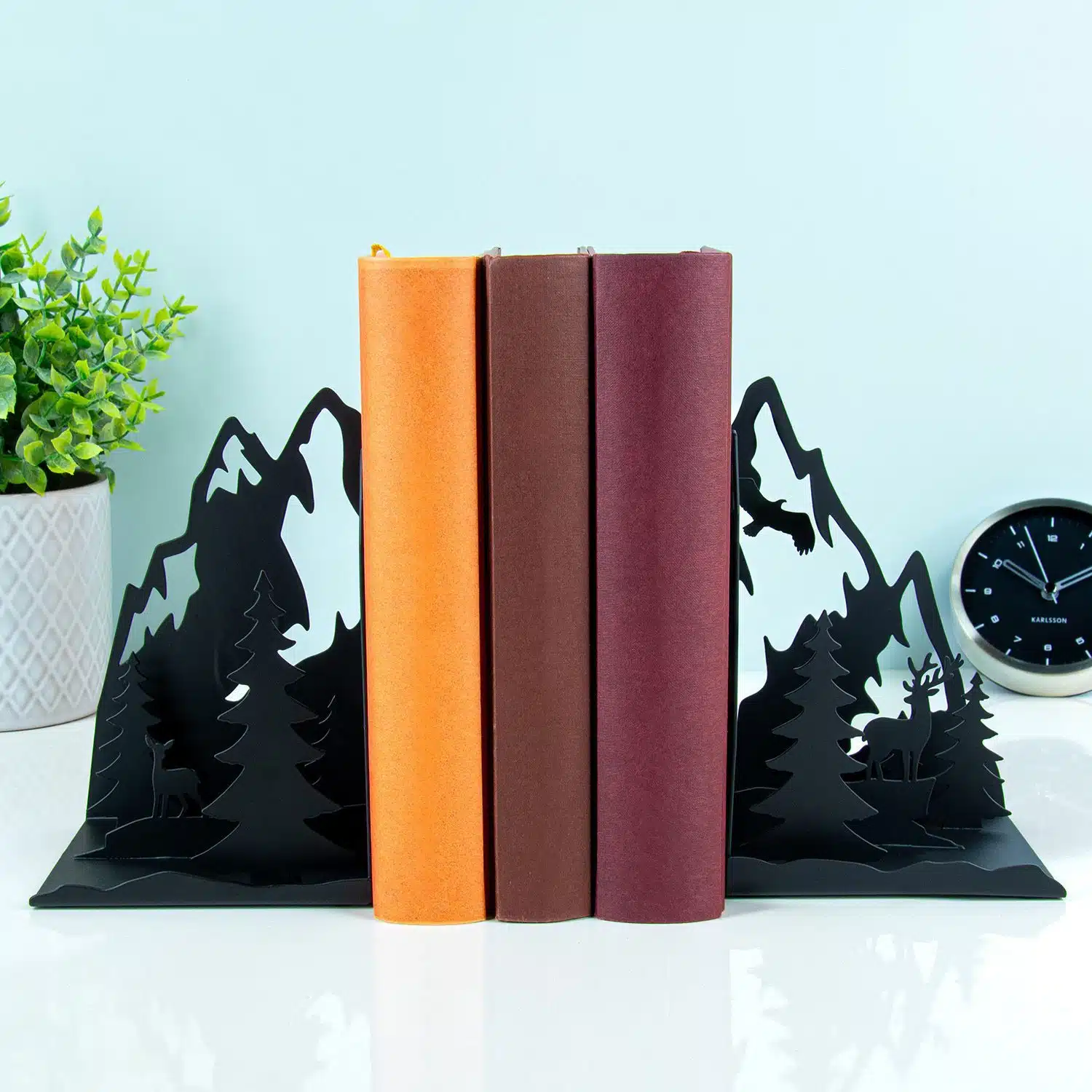 Berge-Buchstütze (Set von 2)