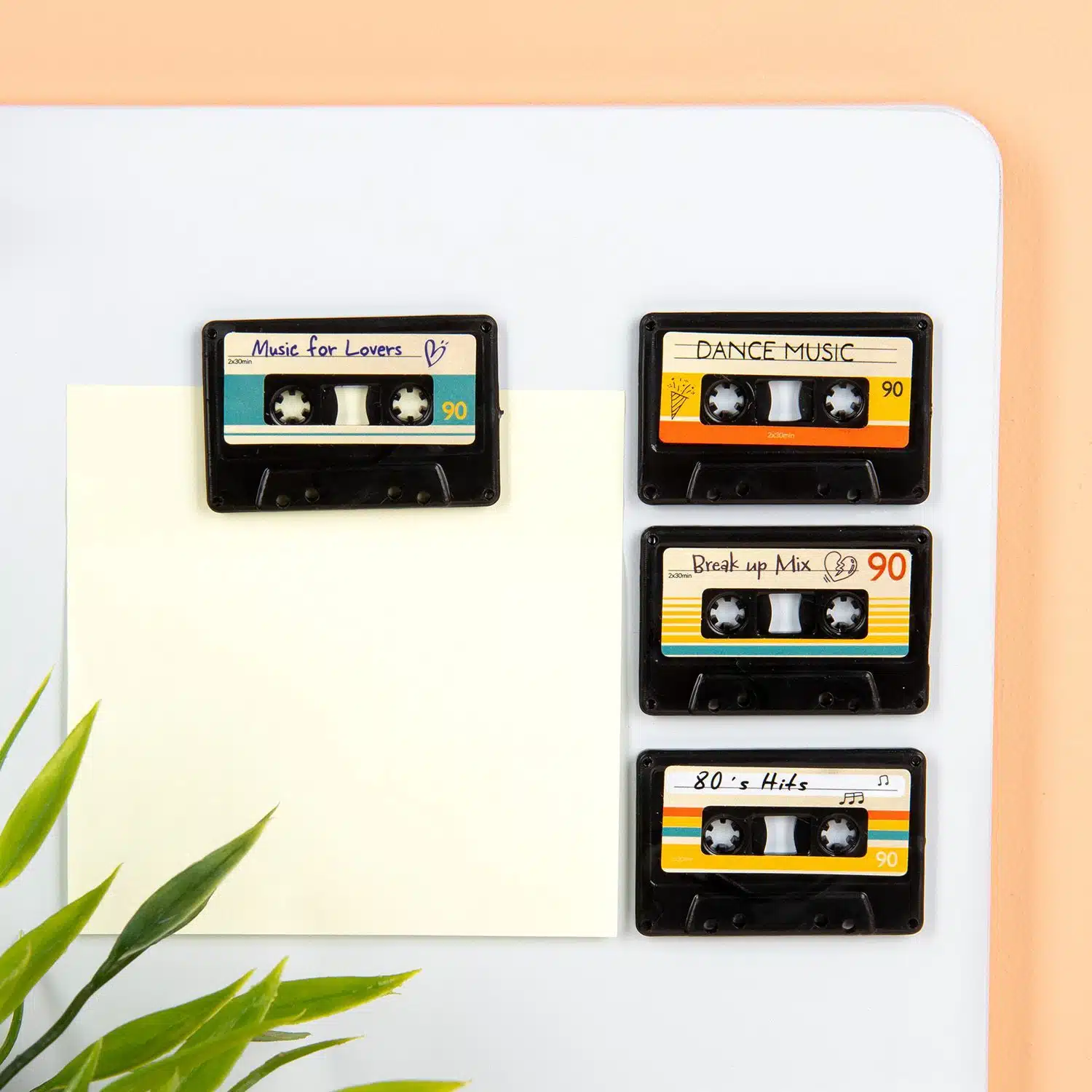 Kassette-Magnete (Set von 4)