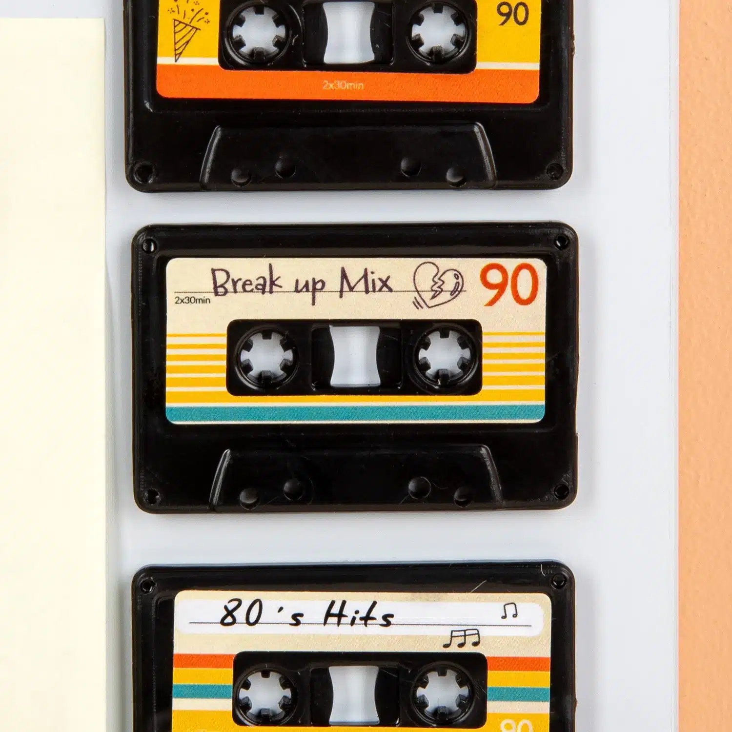 Kassette-Magnete (Set von 4)