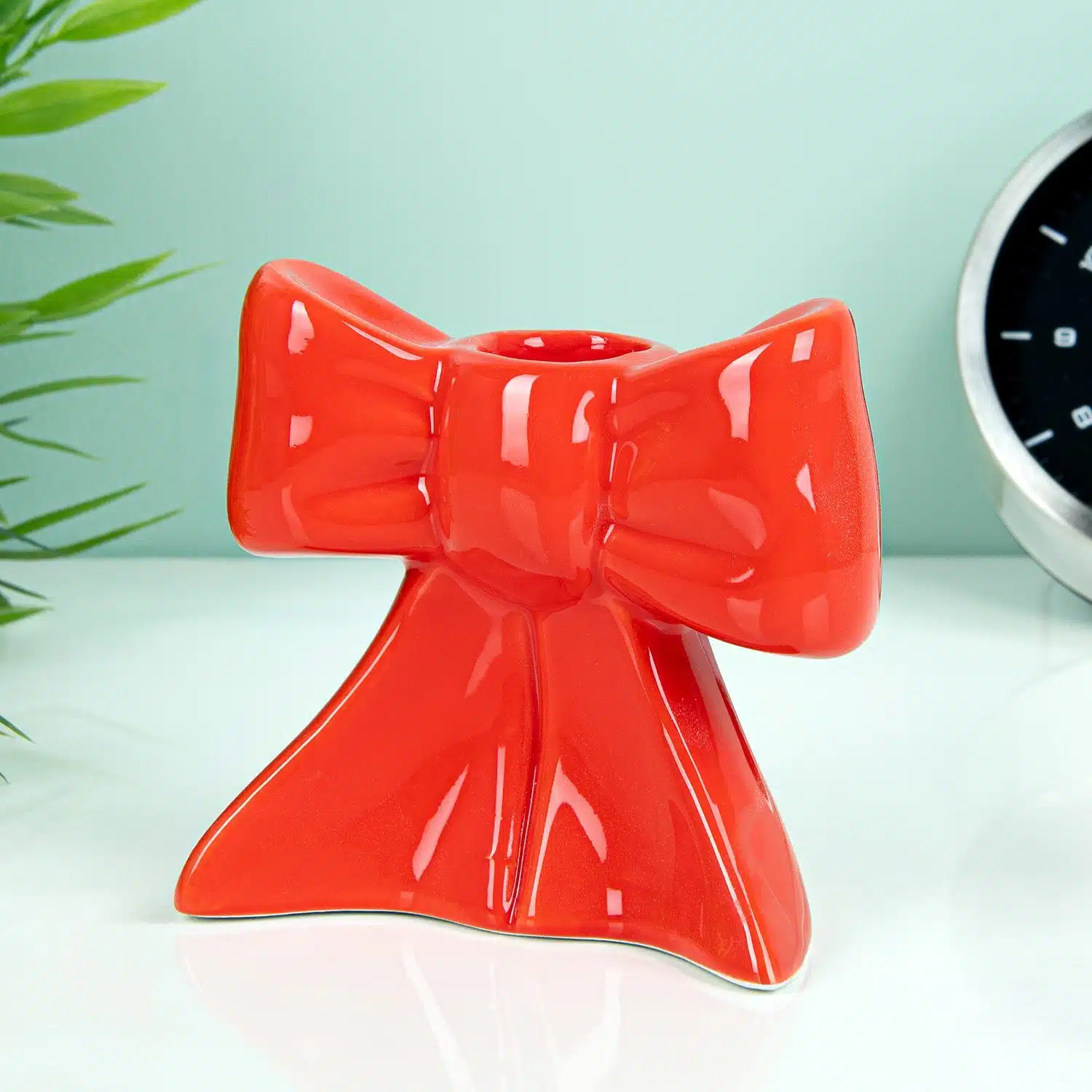 Schleifen-Kerzenhalter