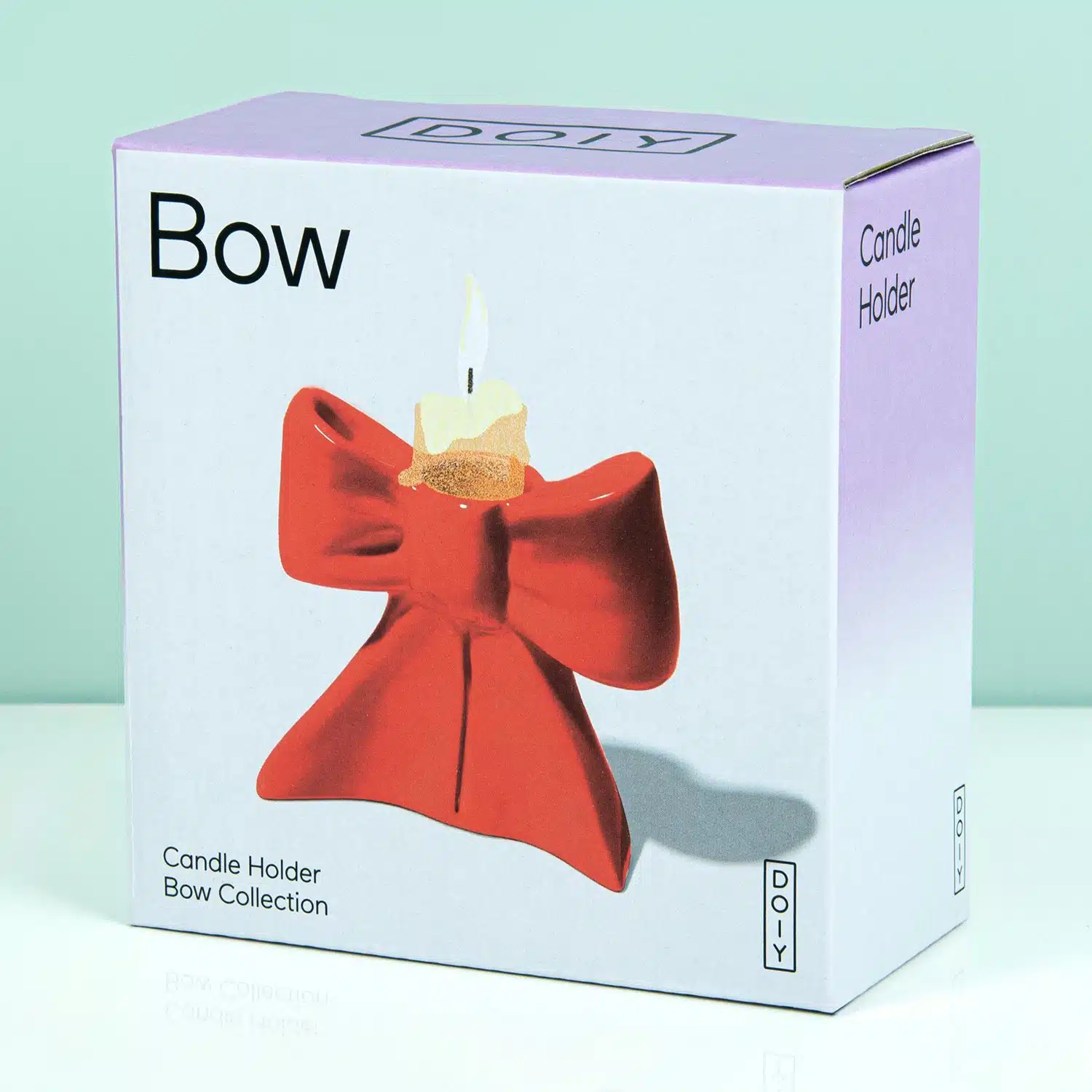 Schleifen-Kerzenhalter