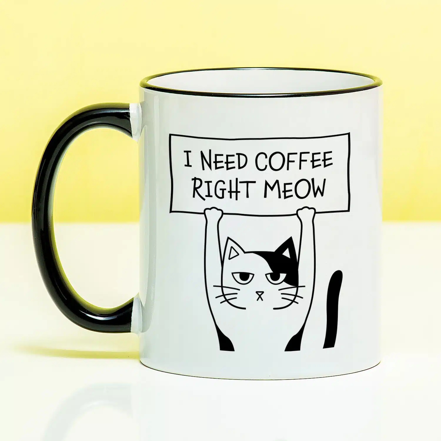 Tasse I Need Coffee Right Meow