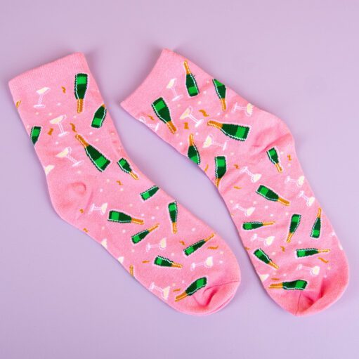Prosecco-Socken in Dose