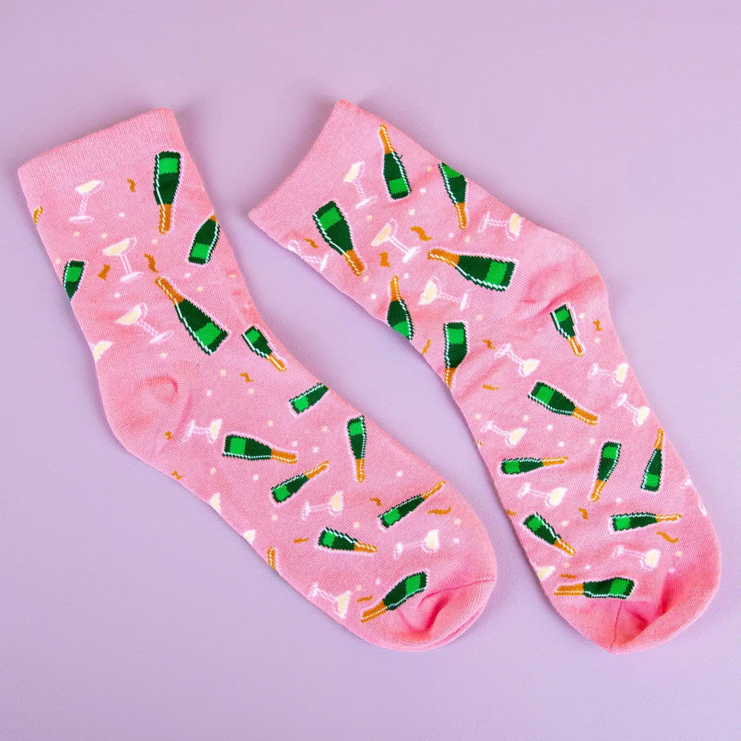 Prosecco-Socken in Dose