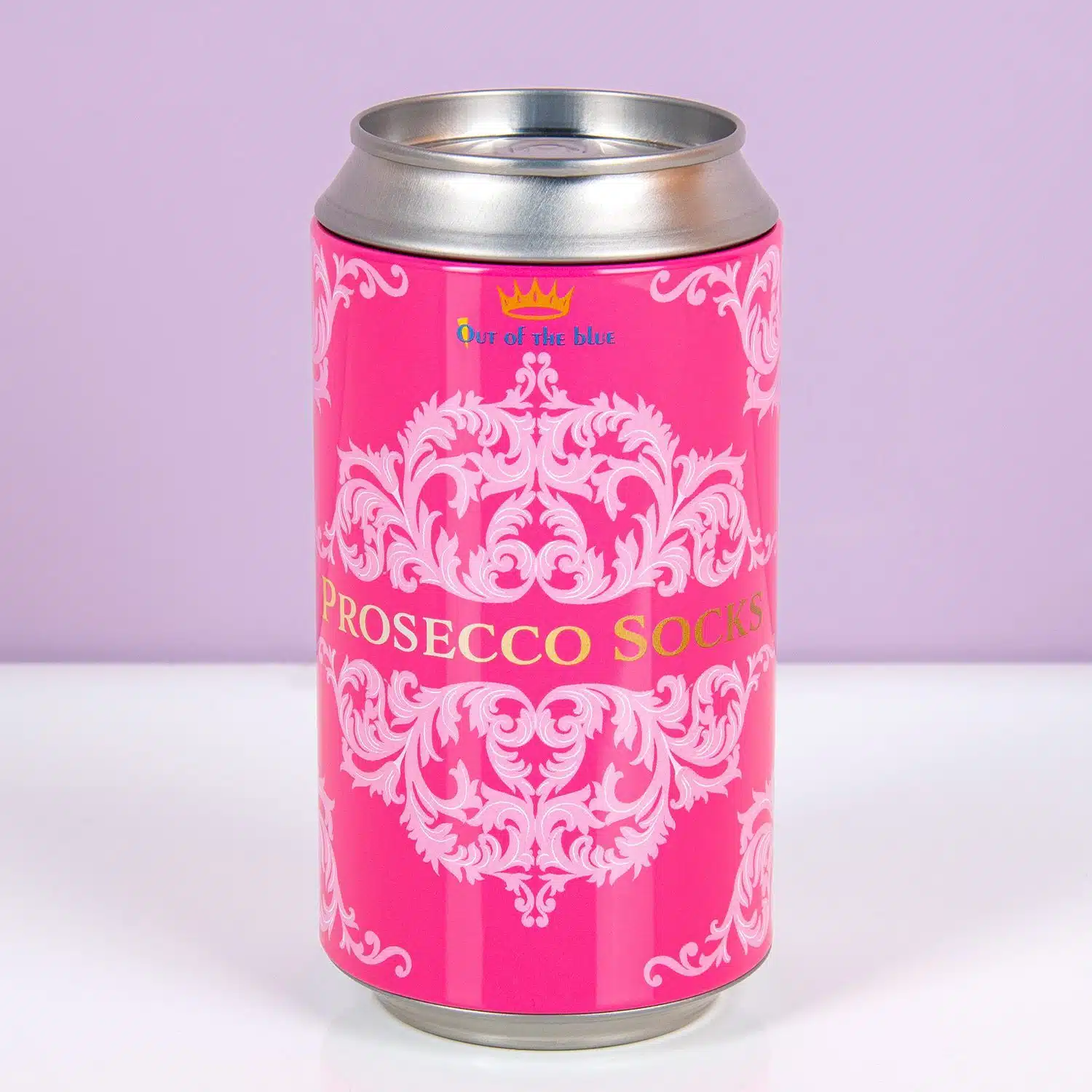 Prosecco-Socken in Dose