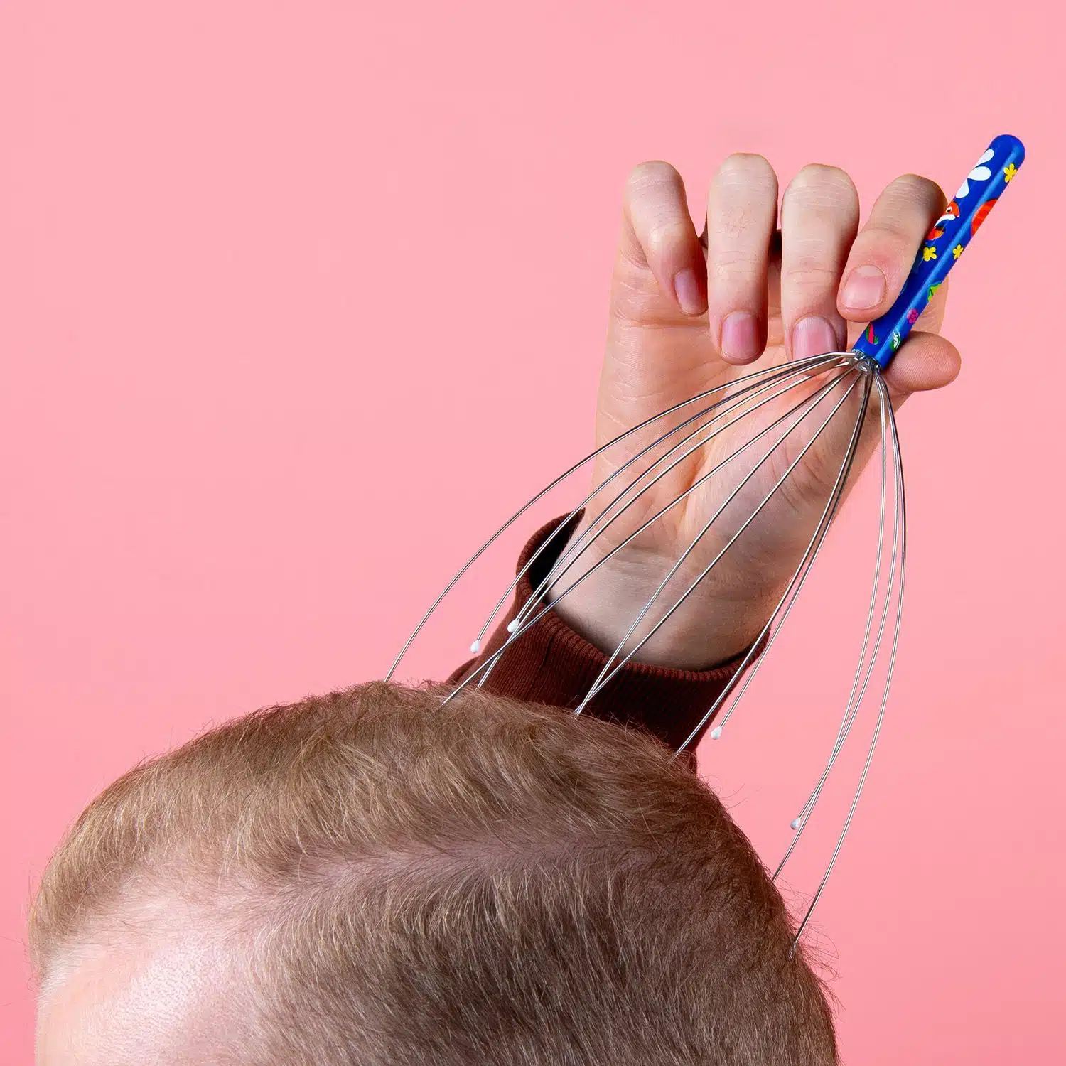 Natur-Kopfmassagespinne