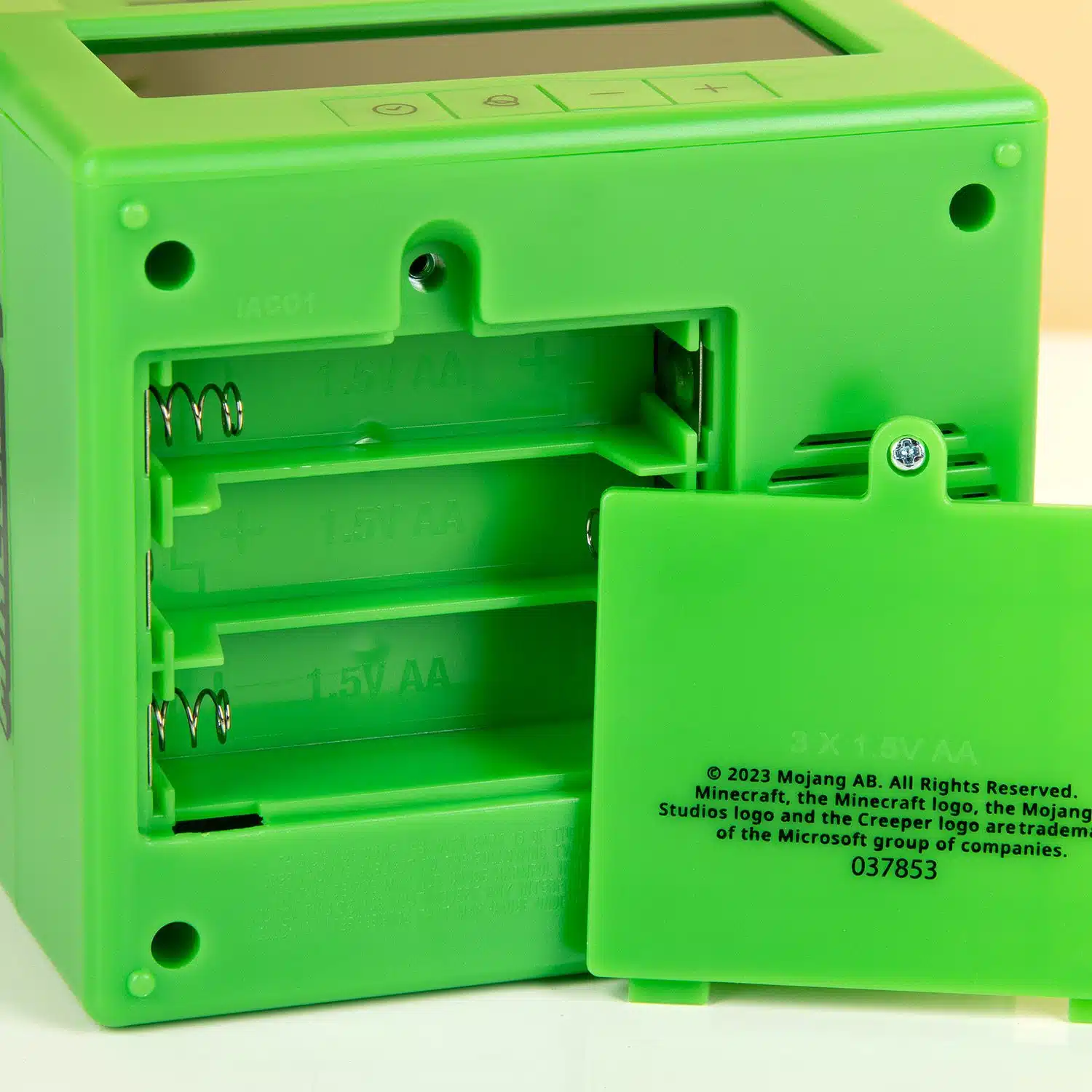 Minecraft Creeper Wecker mit Nachtlicht