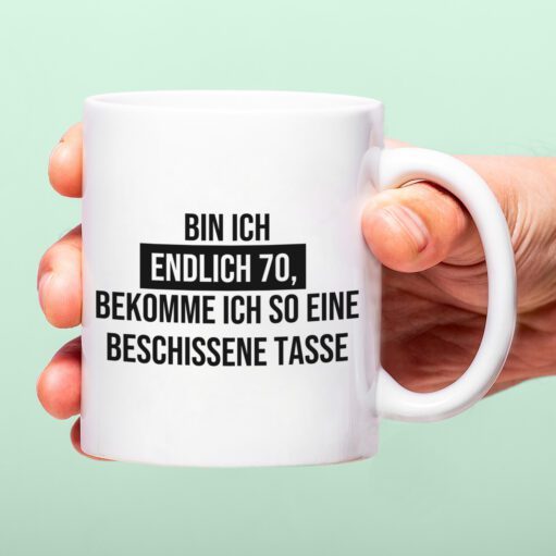 Tasse Endlich ist mein Geburtstag