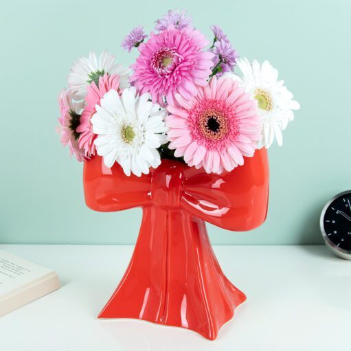 Schleifen-Vase