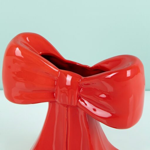 Schleifen-Vase