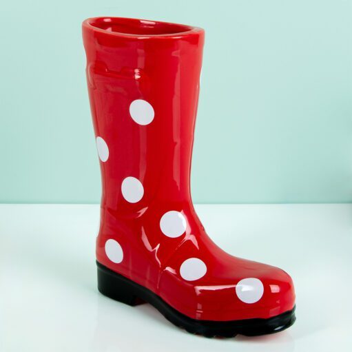 Gummistiefel-Vase
