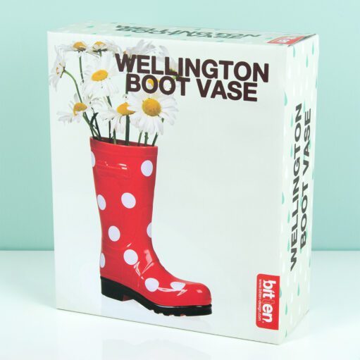 Gummistiefel-Vase
