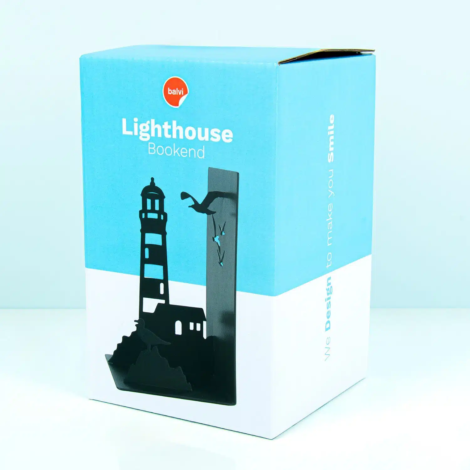 Leuchtturm Buchstütze