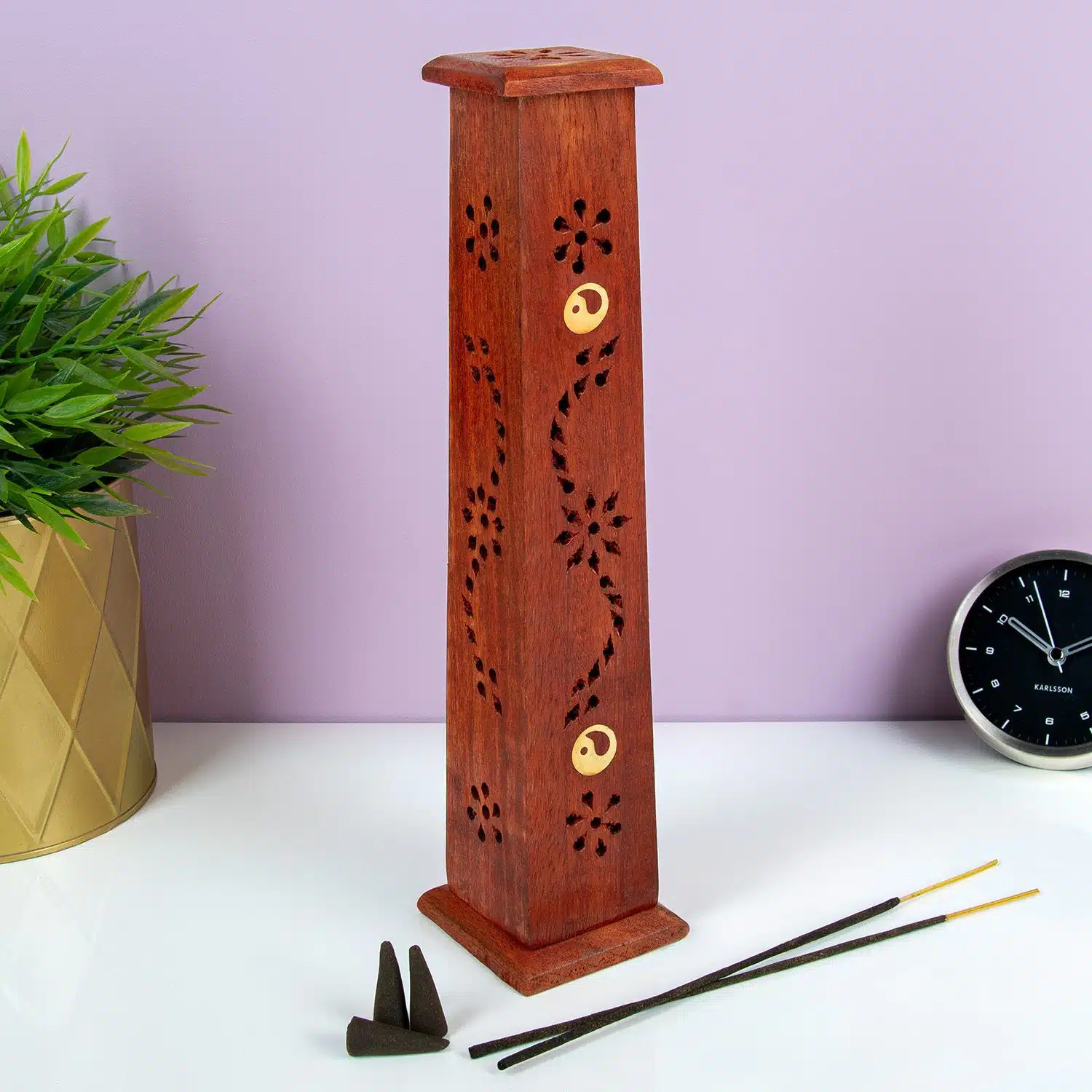 Holzräucherstäbchenhalter