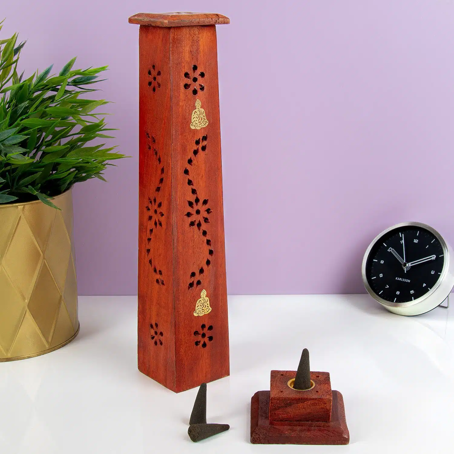 Holzräucherstäbchenhalter