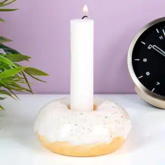 Donut-Kerzenhalter